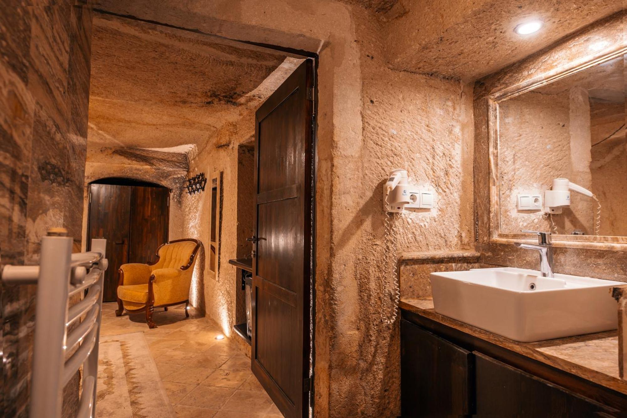 Adelya Cave Hotel Apartments غوريمِيه الغرفة الصورة