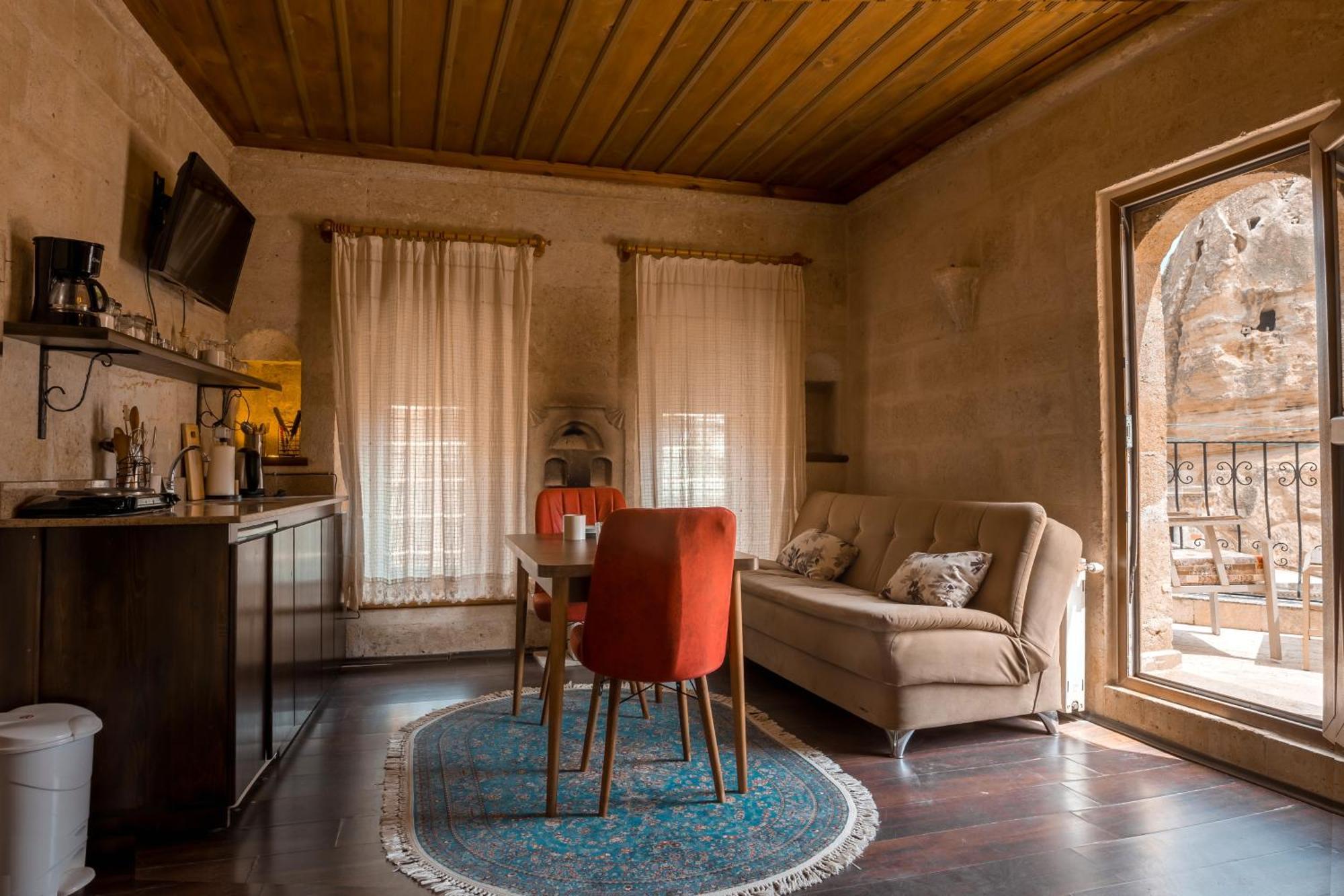 Adelya Cave Hotel Apartments غوريمِيه الغرفة الصورة